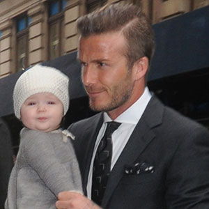 David Beckham, Harper Beckham David Beckham, Harper Beckham